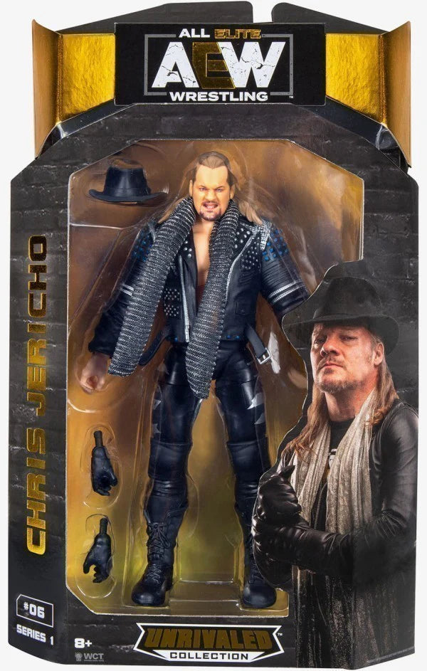 Chris Jericho - AEW Unrivaled 1 Action Figure - Scale WWE