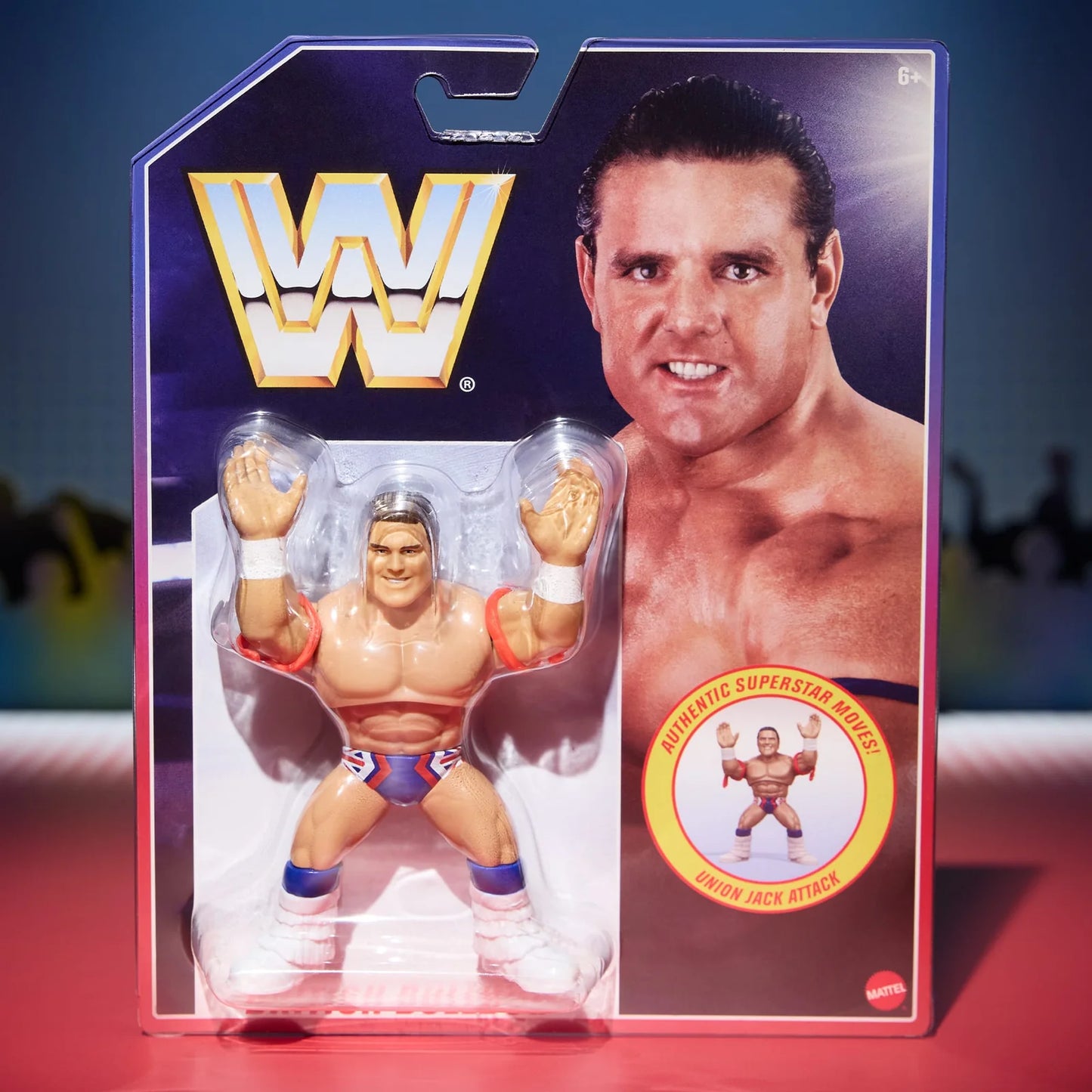 British Bulldog - WWE Retro 2025 Wave Action Figure