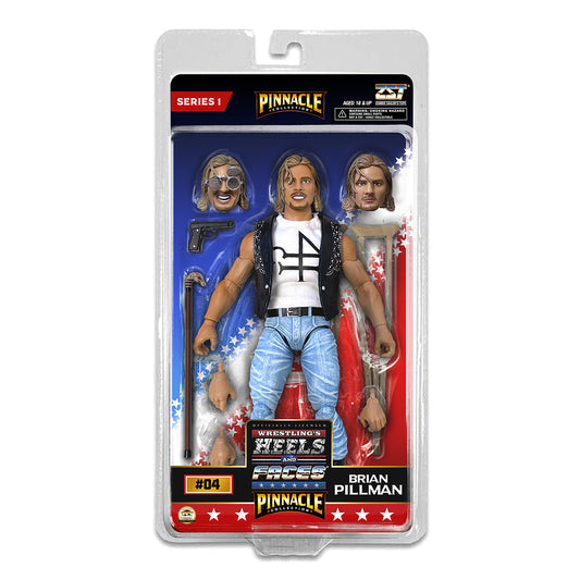 PREORDER Brian Pillman - Pinnacle Collection Action Figure Zombie Sailor Toys - Scale WWE