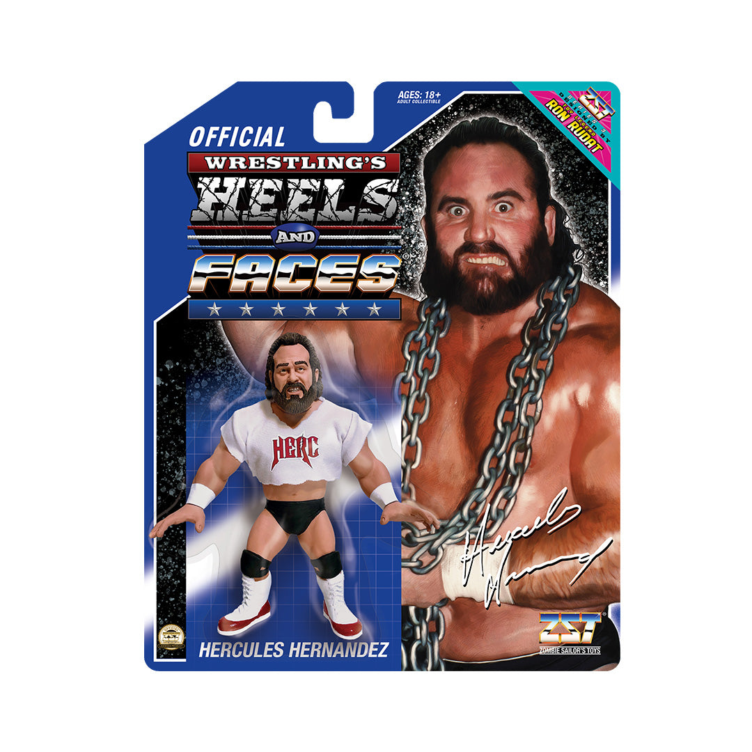 Hercules Hernandez - Heels and Faces Series 3 - Scale Retro Action Figure WWE