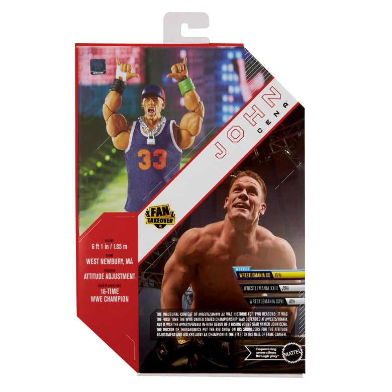 PREORDER John Cena Fan Takeover - WWE Ultimate Edition Exclusive Action Figure