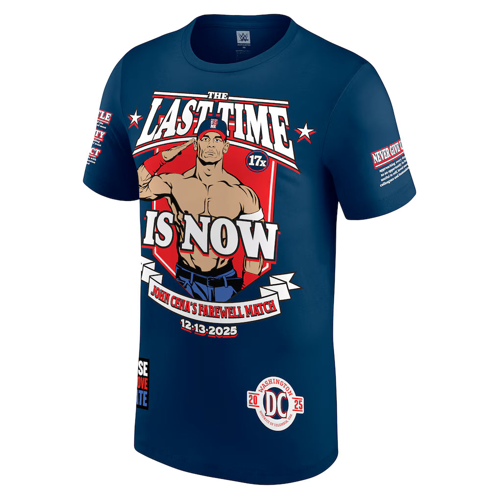 John Cena Retirement Bundle Shirt Hat Arm Bands Towel Final Match