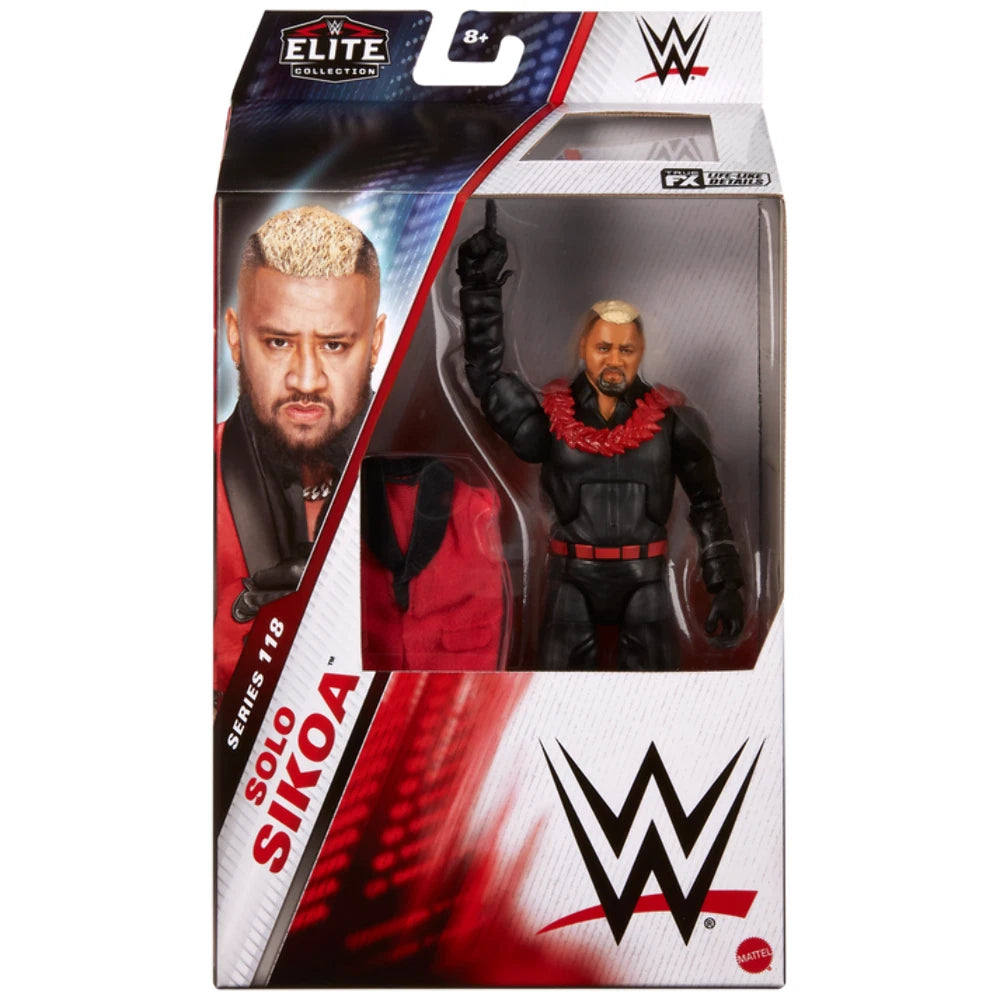 Solo Sikoa WWE Elite 118 Action Figure