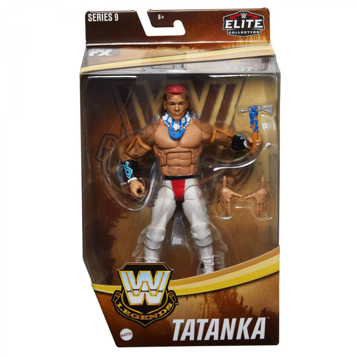 Tatanka WWE Elite Legends 9 Action Figure
