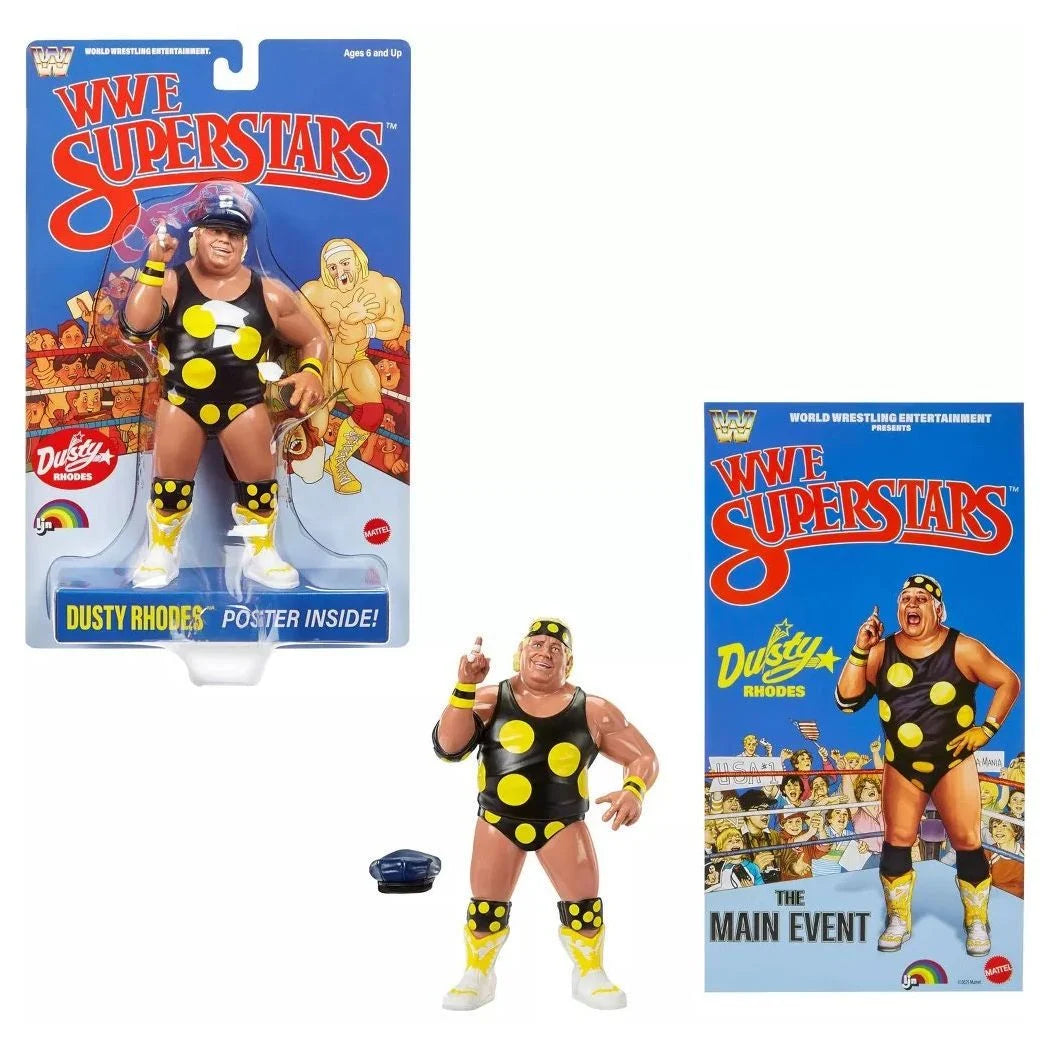 Dusty Rhodes WWE LJN Retro Action Figure 2026