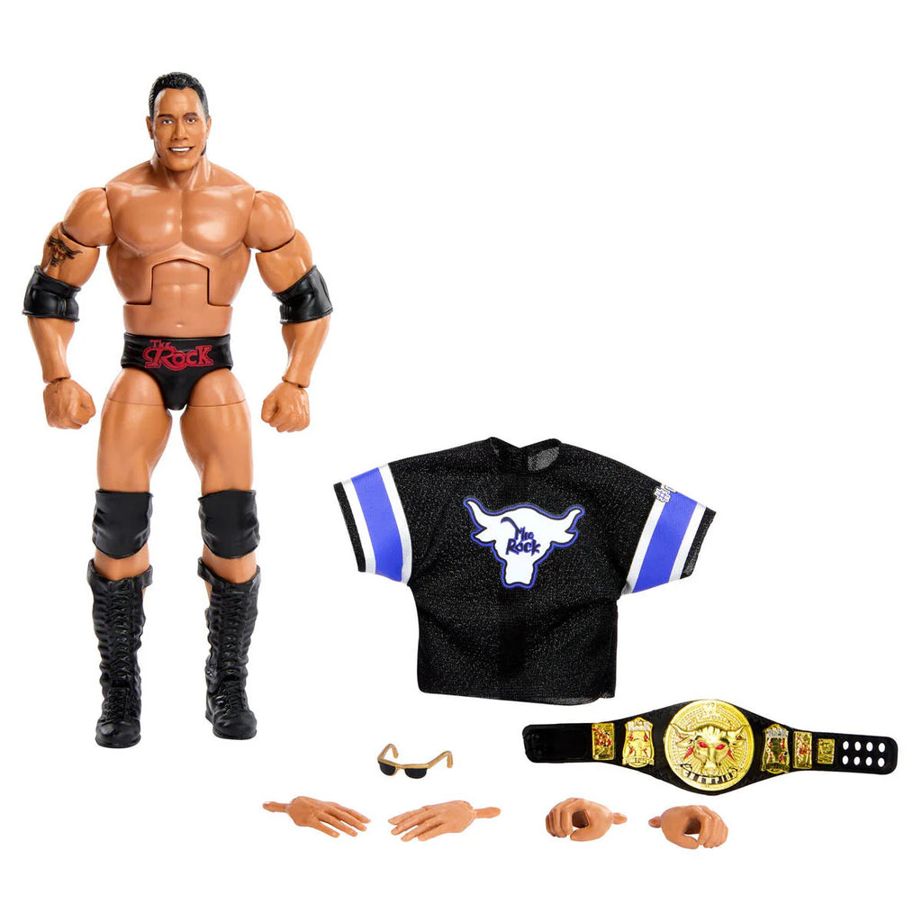 The Rock WWE Elite 100 Action Figure