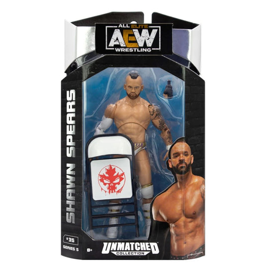 Shawn Spears - AEW Unmatched 5 Action Figure - Scale WWE