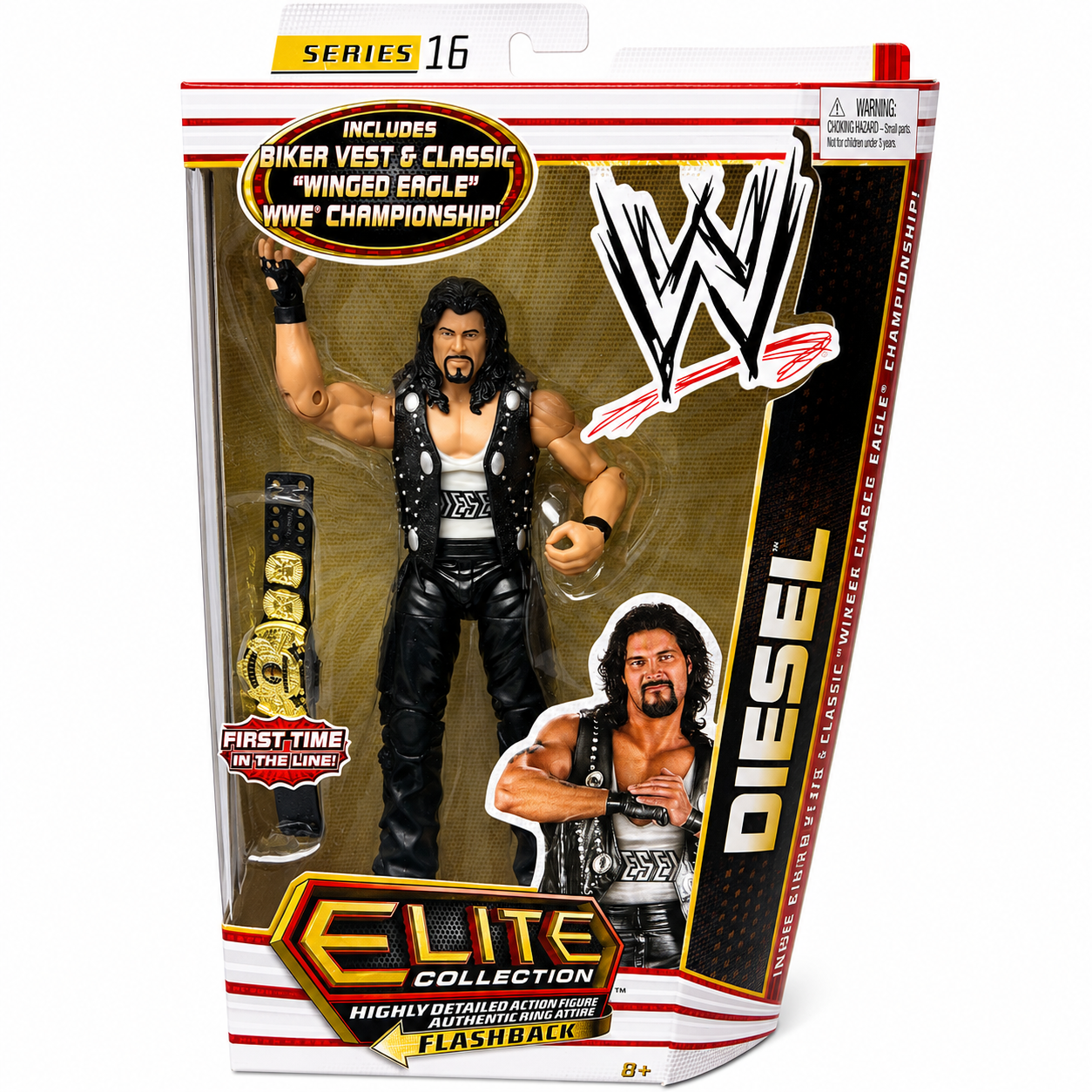 Diesel WWE Elite 16 Action Figure Mattel