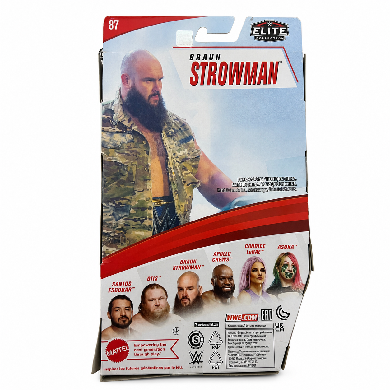 Braun Strowman WWE Elite 121 Action Figure Mattel