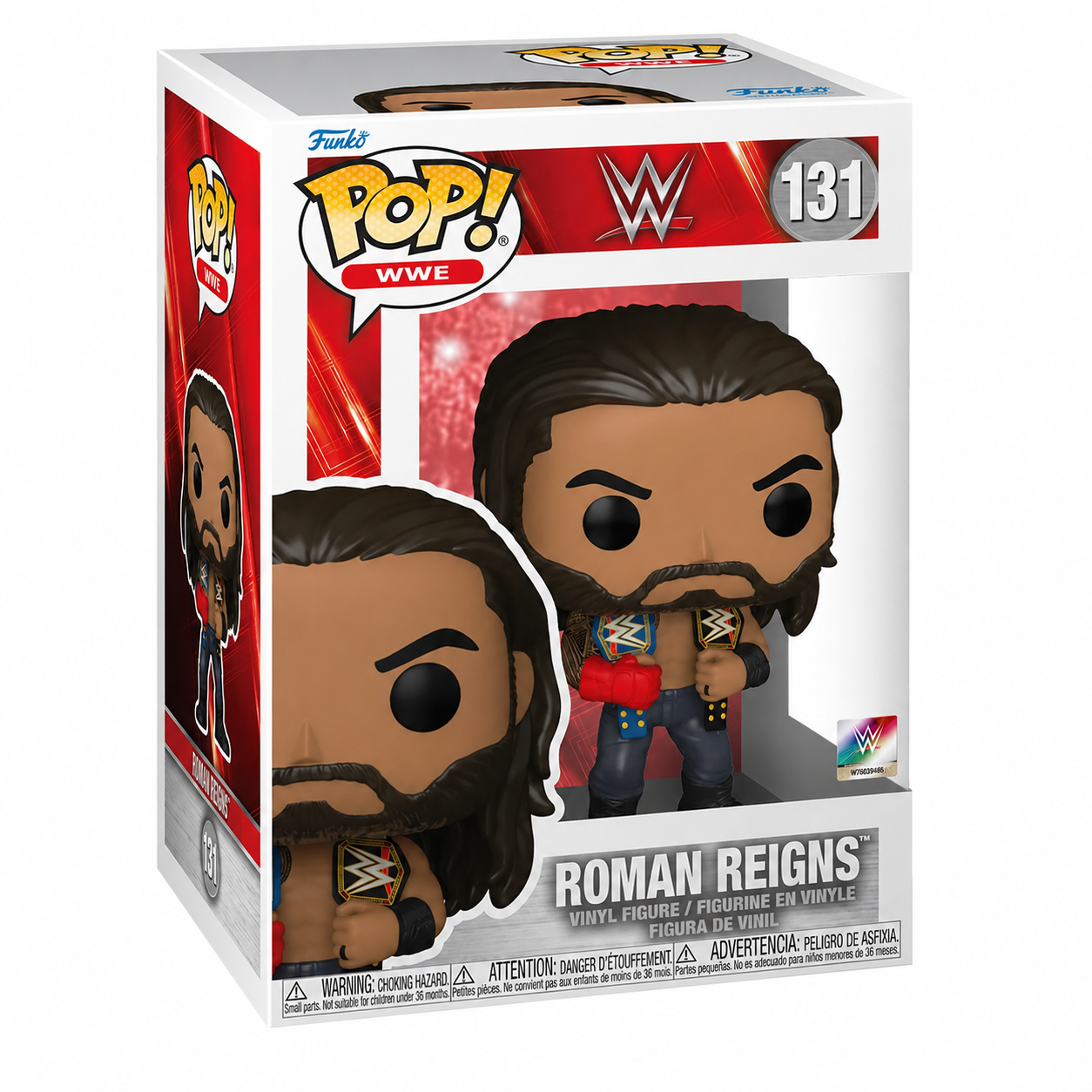 Roman Reigns WWE Pop Vinyl 131 Collectable Action Figure