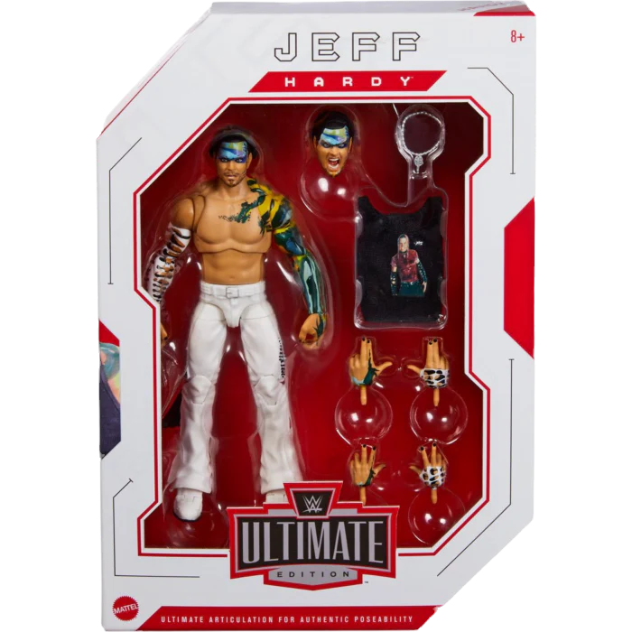 Jeff Hardy WWE Ultimate Edition 14 Action Figure