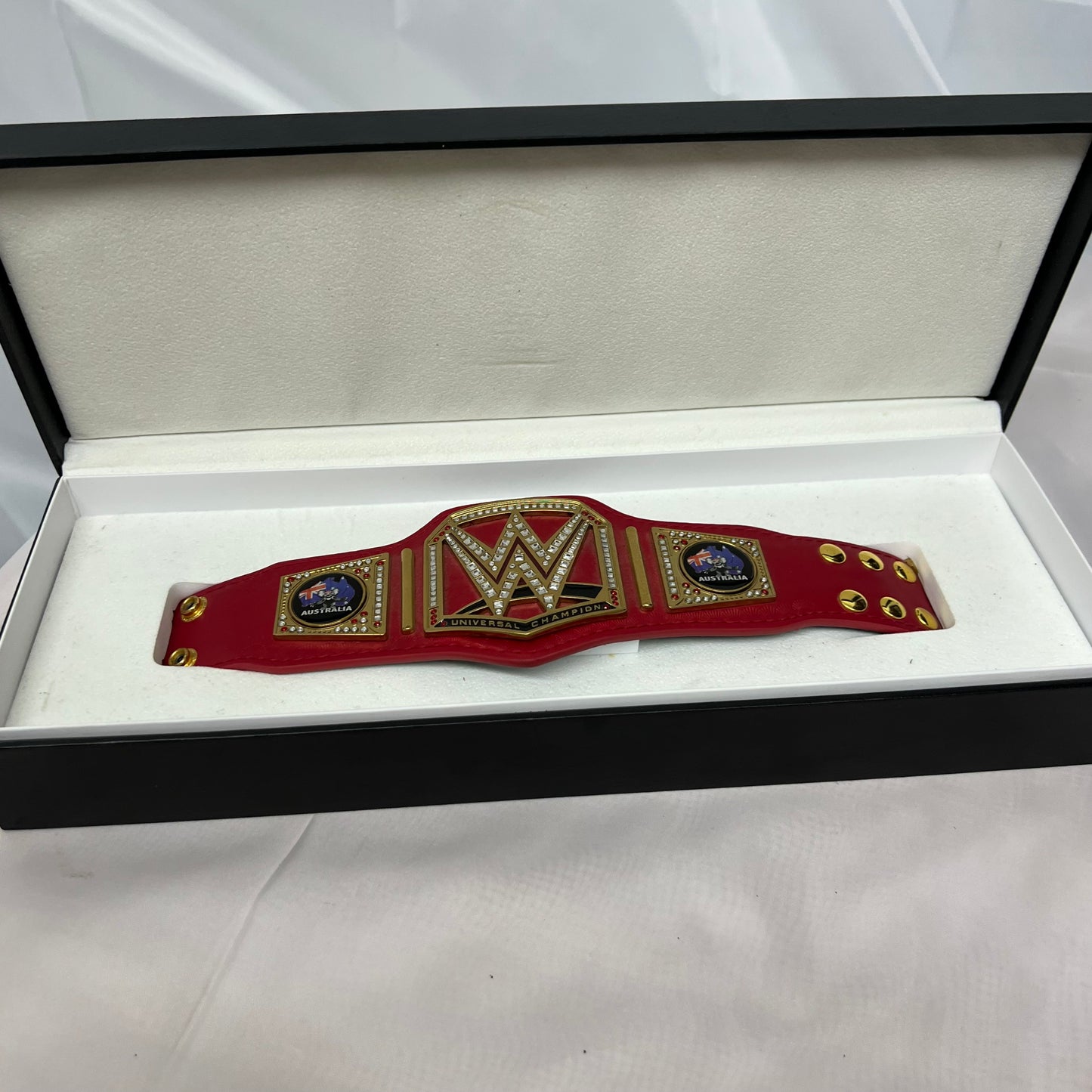 WWE Super Show Down Australia Mini Replica Title Belt WWE Shop Official