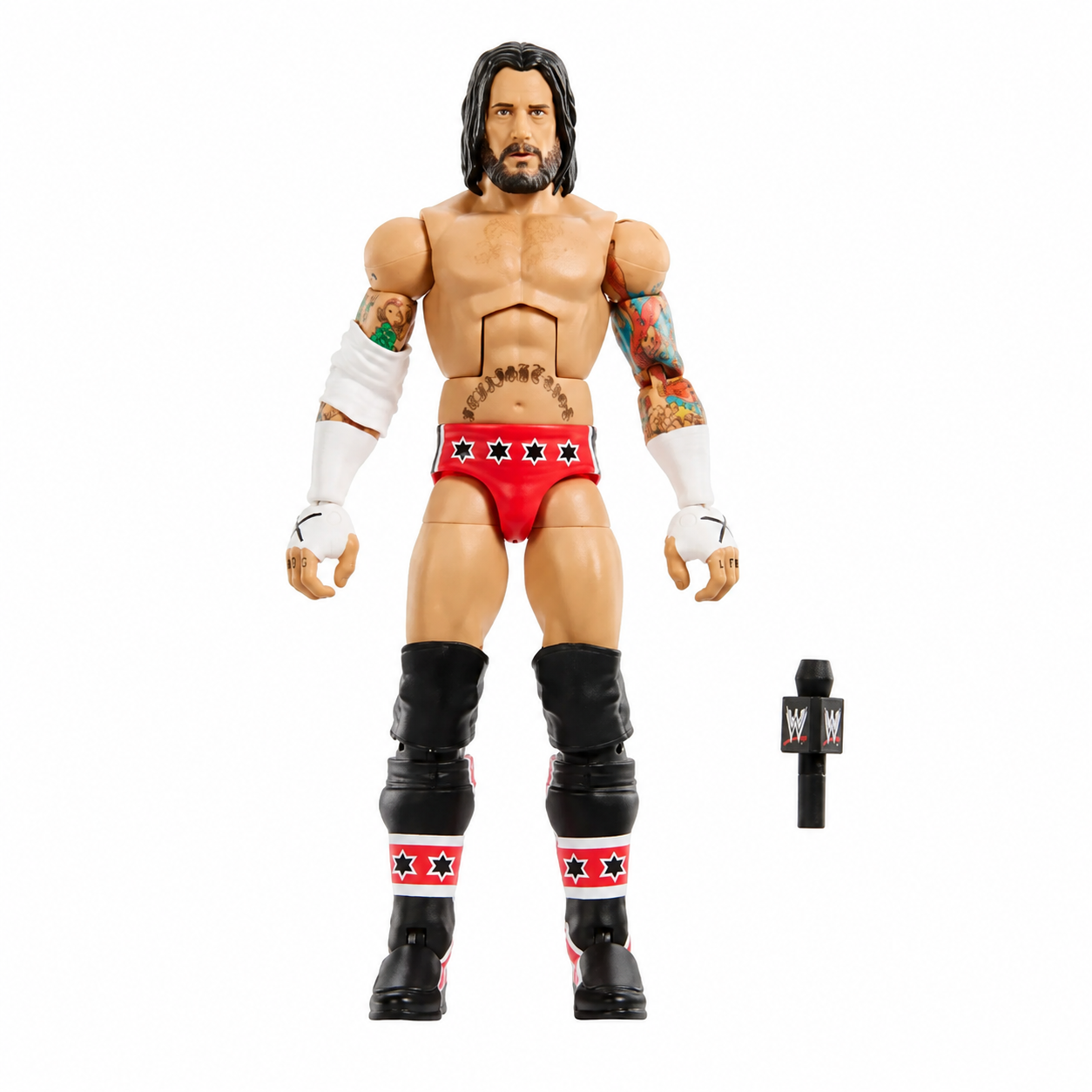 CM Punk WWE Elite Royal Rumble Out Of Box Action Figure Mattel 4