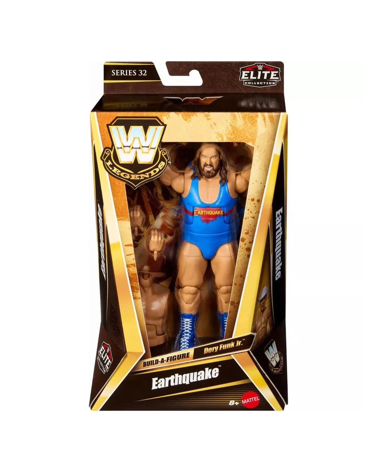 Earthquake WWE Elite Legends Action Figure Mattel