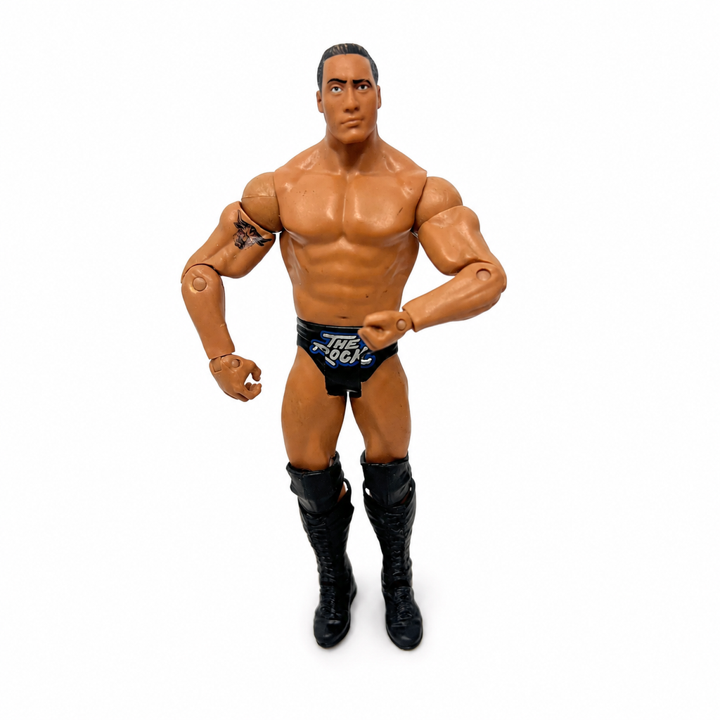 The Rock WWE Out Of Box Action Figure Mattel 2