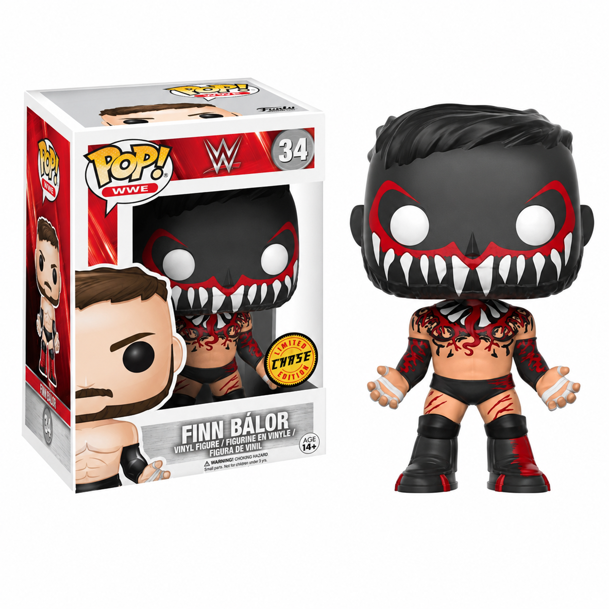 Finn Balor Chase WWE Pop Vinyl 34 Collectable Action Figure