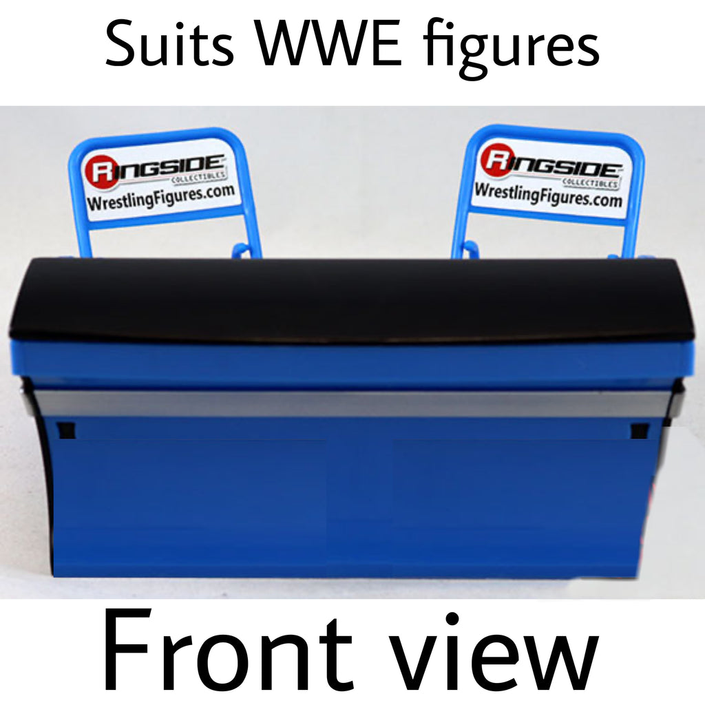 Commentators Announcers Table Playset for WWE Action Figures Accessories Bundle