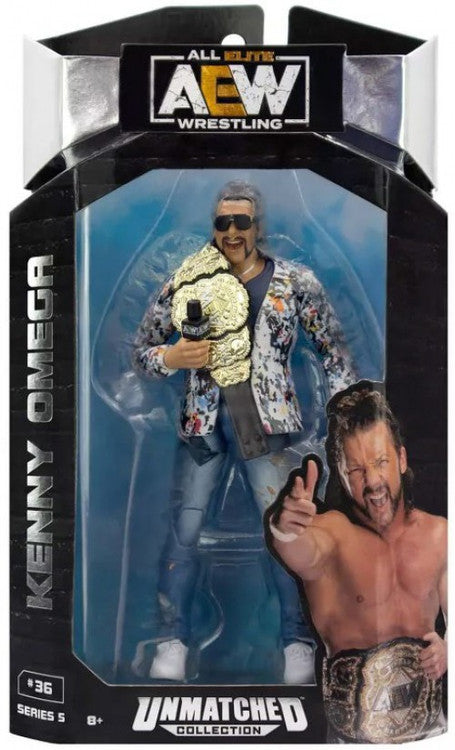 DMG BOX Kenny Omega AEW Unmatched 5 Action Figure Scale WWE