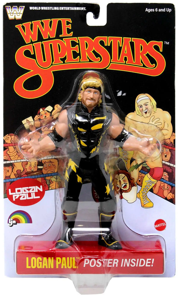 Logan Paul Black Card WWE LJN Retro Action Figure 2026