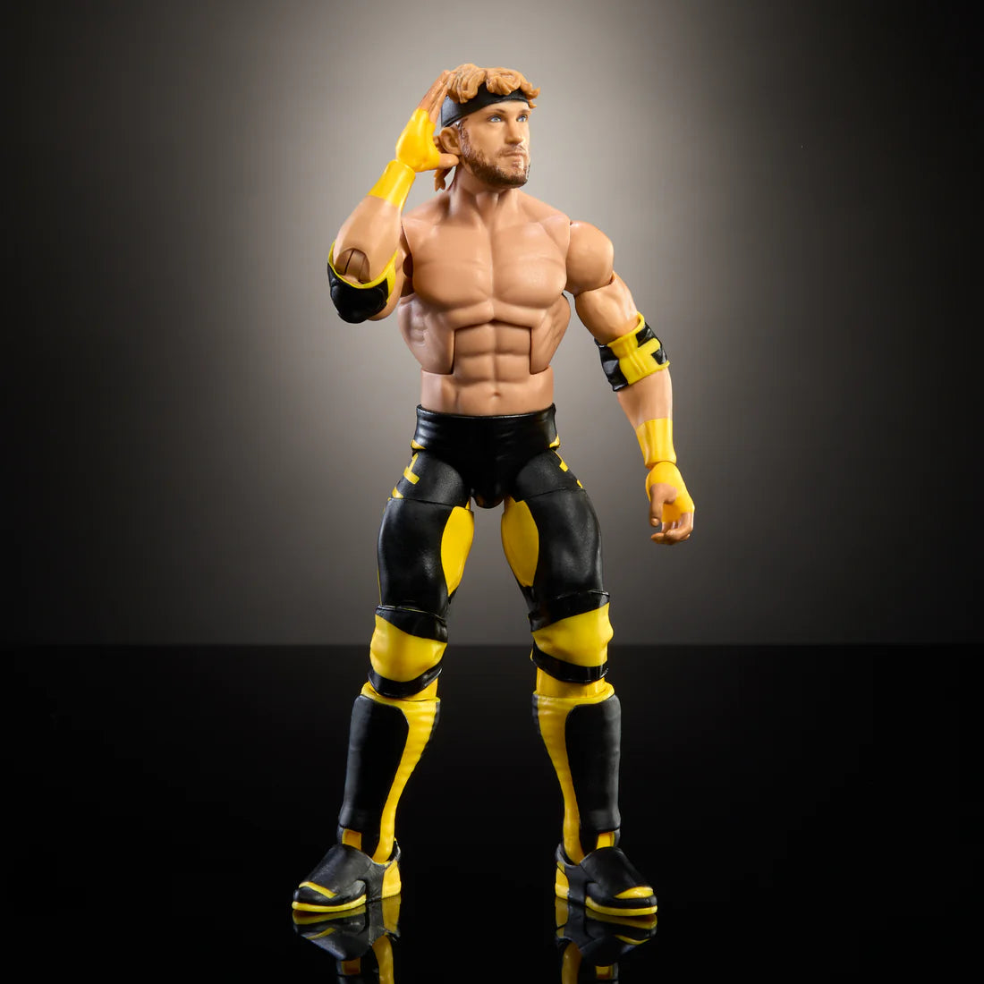 damaged box Logan Paul - WWE Elite Top Picks Series Action Figure