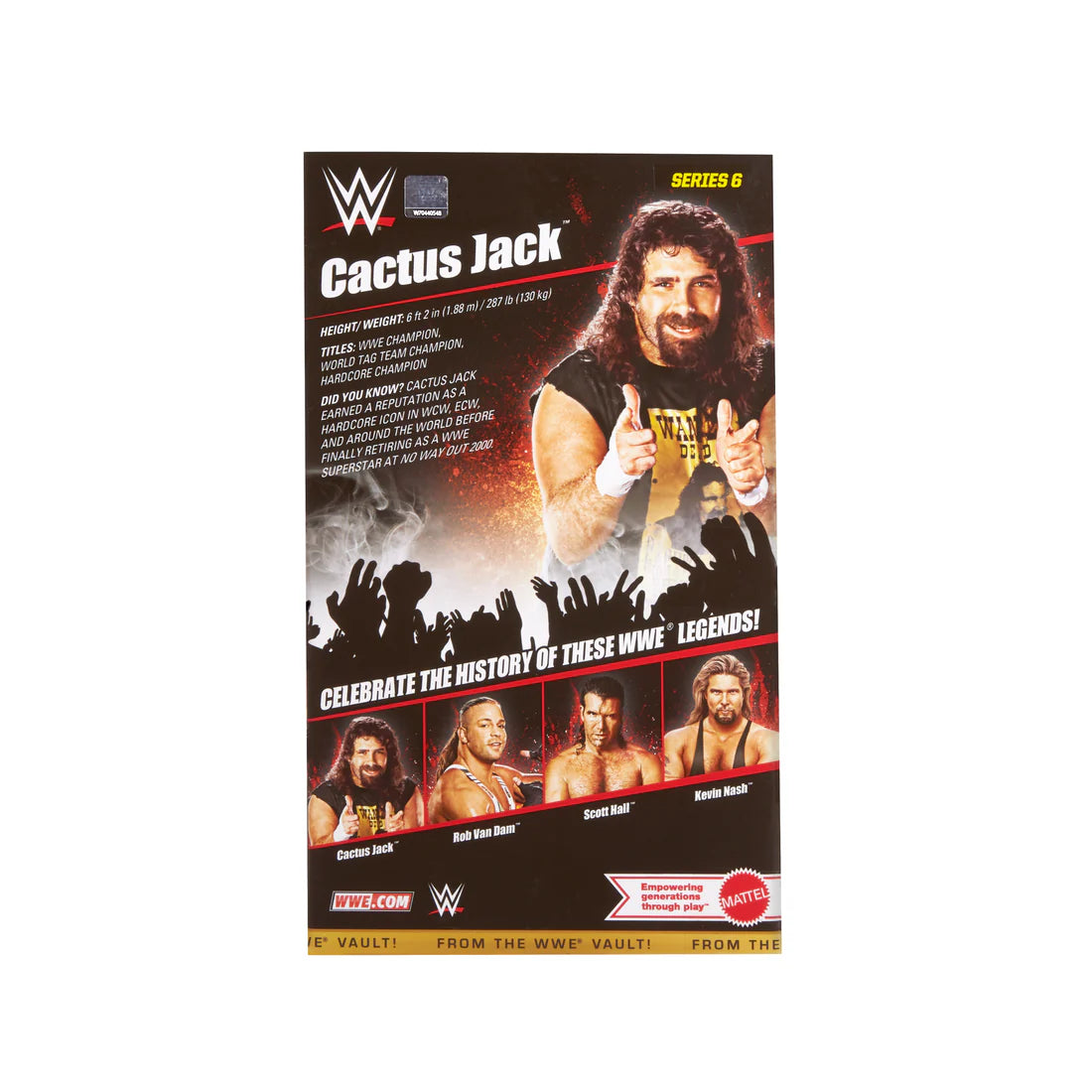 PREORDER Cactus Jack - WWE From the Vault Exclusive Series 6 Action Figure