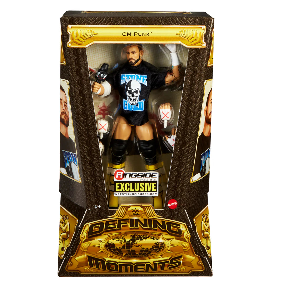 WWE Series 2 Action Figure - CM Punk - Statuetta Da Collezione Nuova