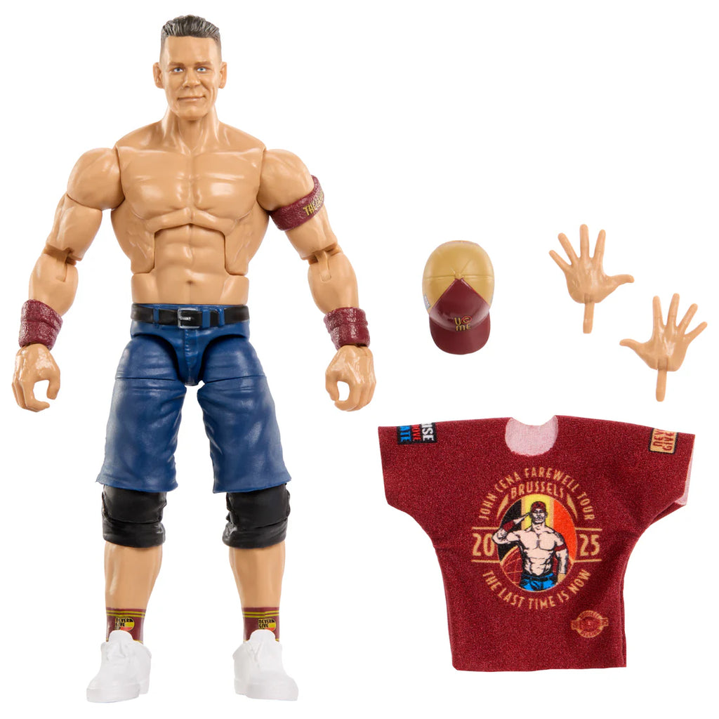 John Cena WWE Elite 120 Brussels Collectors Edition Action Figure