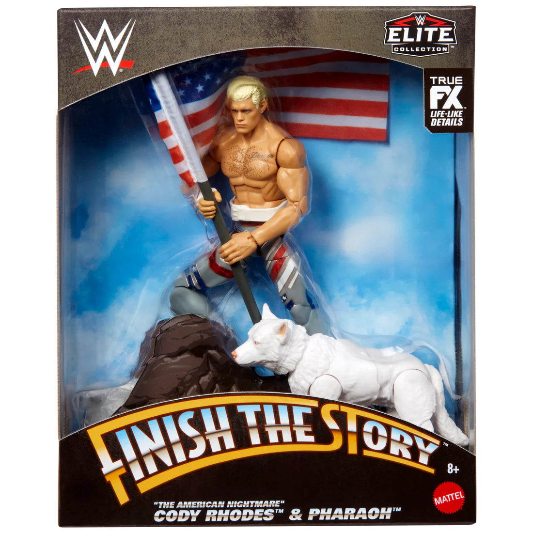 Finish The Story Cody Rhodes & Pharaoh WWE Elite 2-Pack Action Figures Exclusive