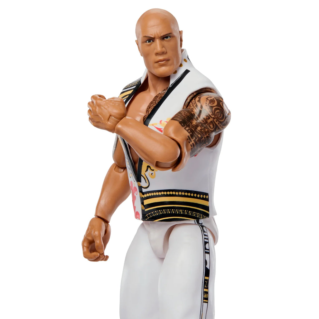 The Rock WWE Main Event Greatest Hits Series 3 Action Figure Mattel