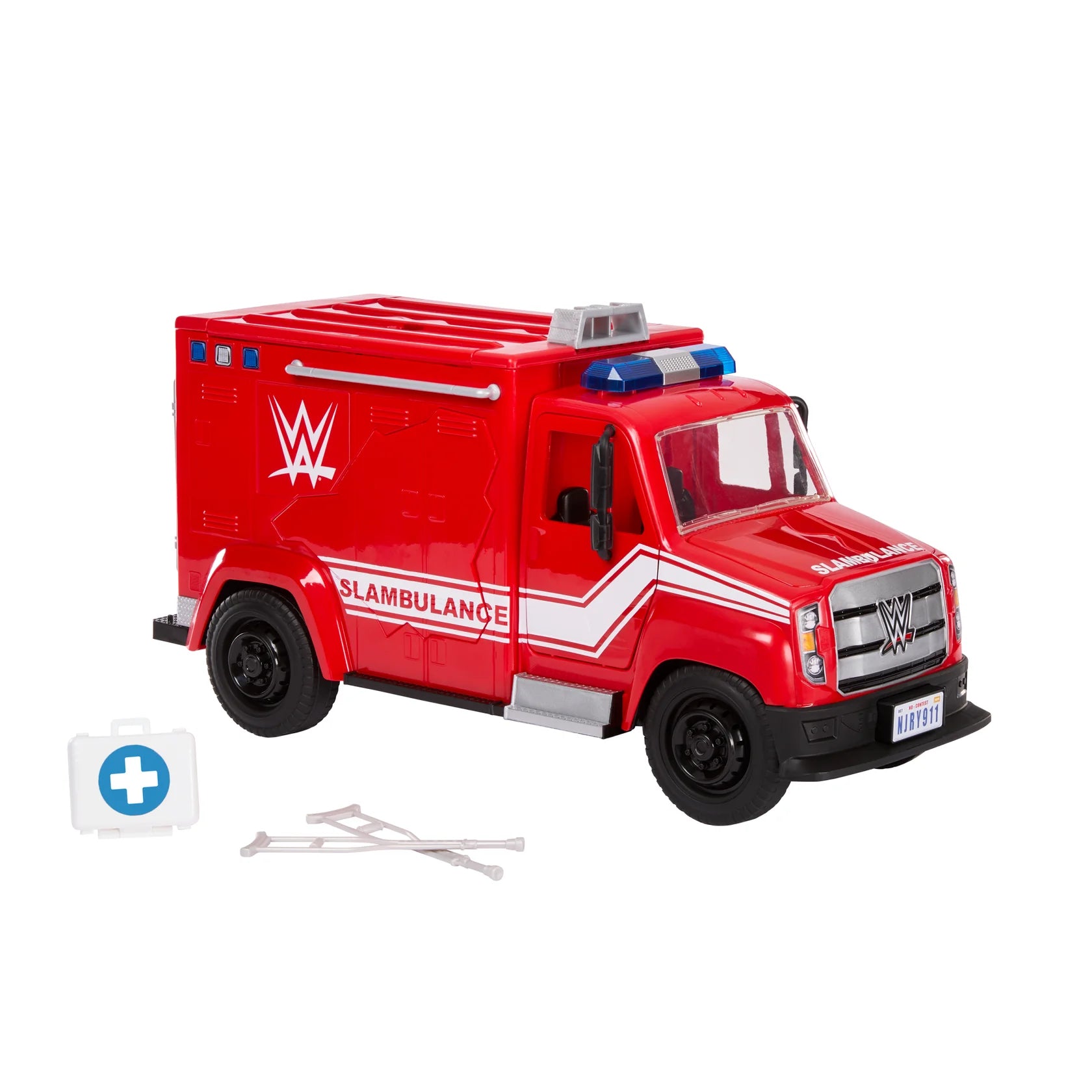 Slambulance Ambulance WWE Playset for Elite Action Figures Accessory Mattel
