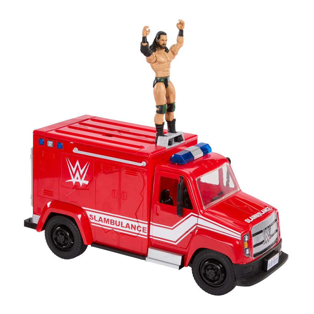 Slambulance Ambulance WWE Playset for Elite Action Figures Accessory Mattel