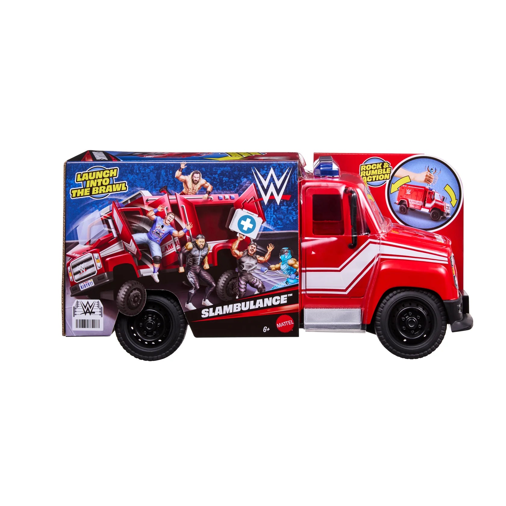 Slambulance Ambulance WWE Playset for Elite Action Figures Accessory Mattel
