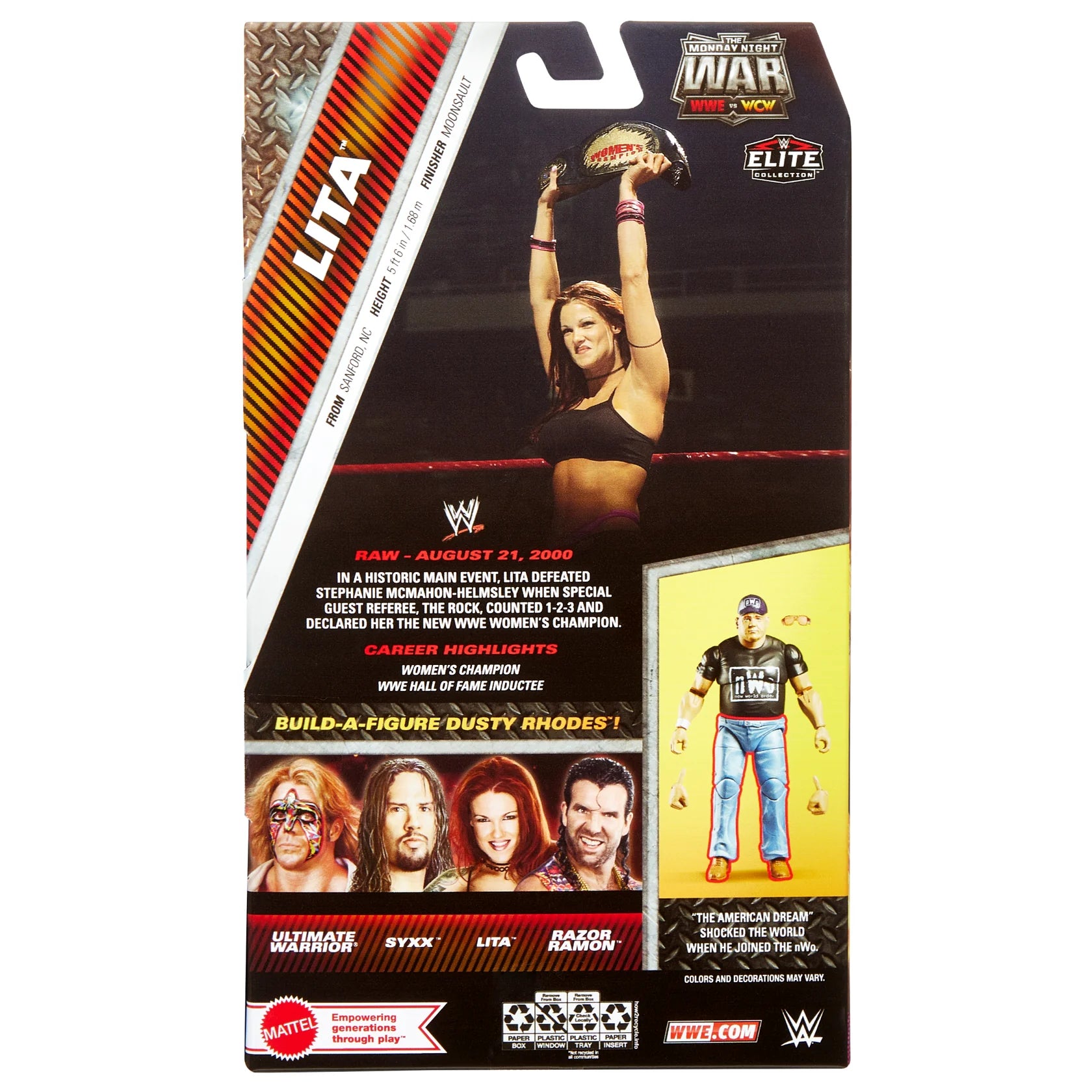 Lita WWE Elite Monday Night War Action Figure