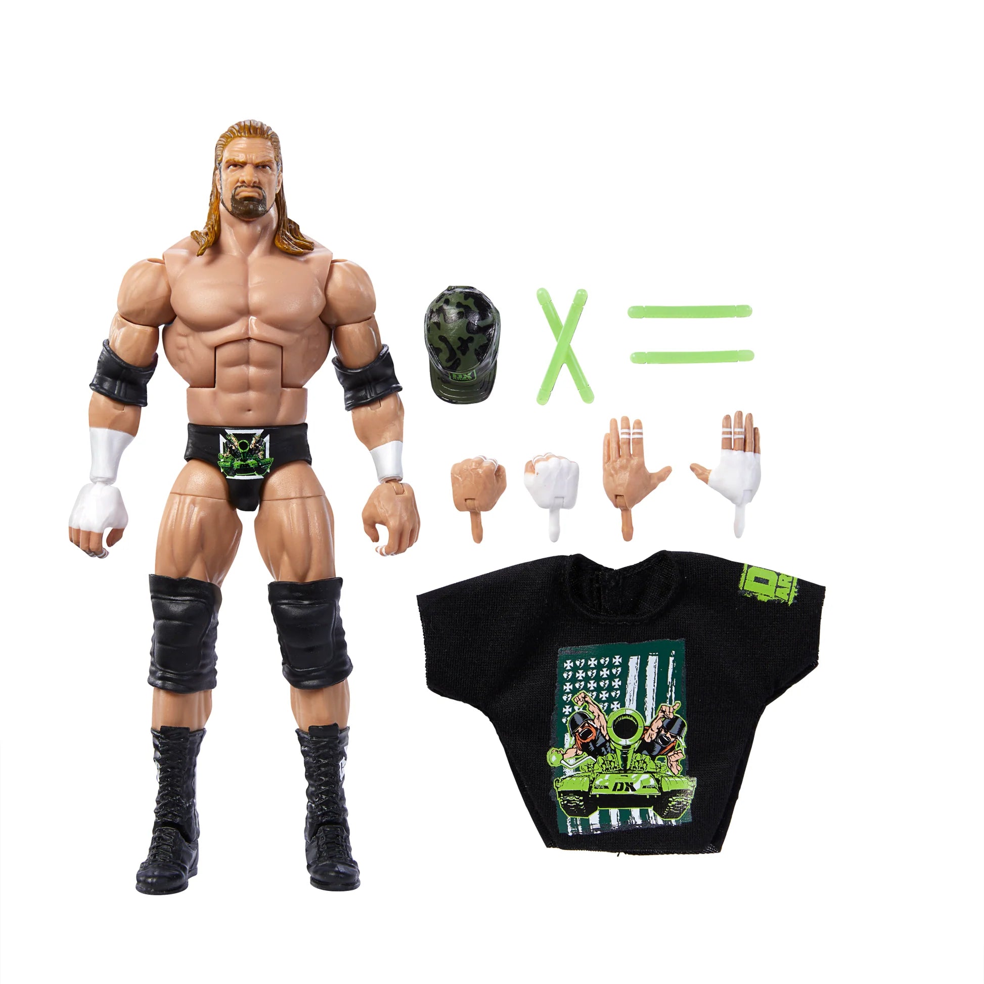 Triple H WWE Elite From The Vault WWE Out Of Box Action Figure Mattel