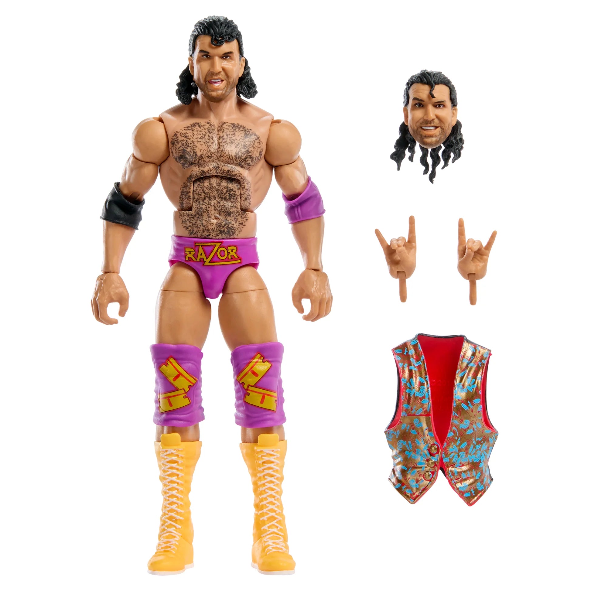 Razor Ramon WWE Elite Legends 28 Out Of Box Action Figure WWE 4