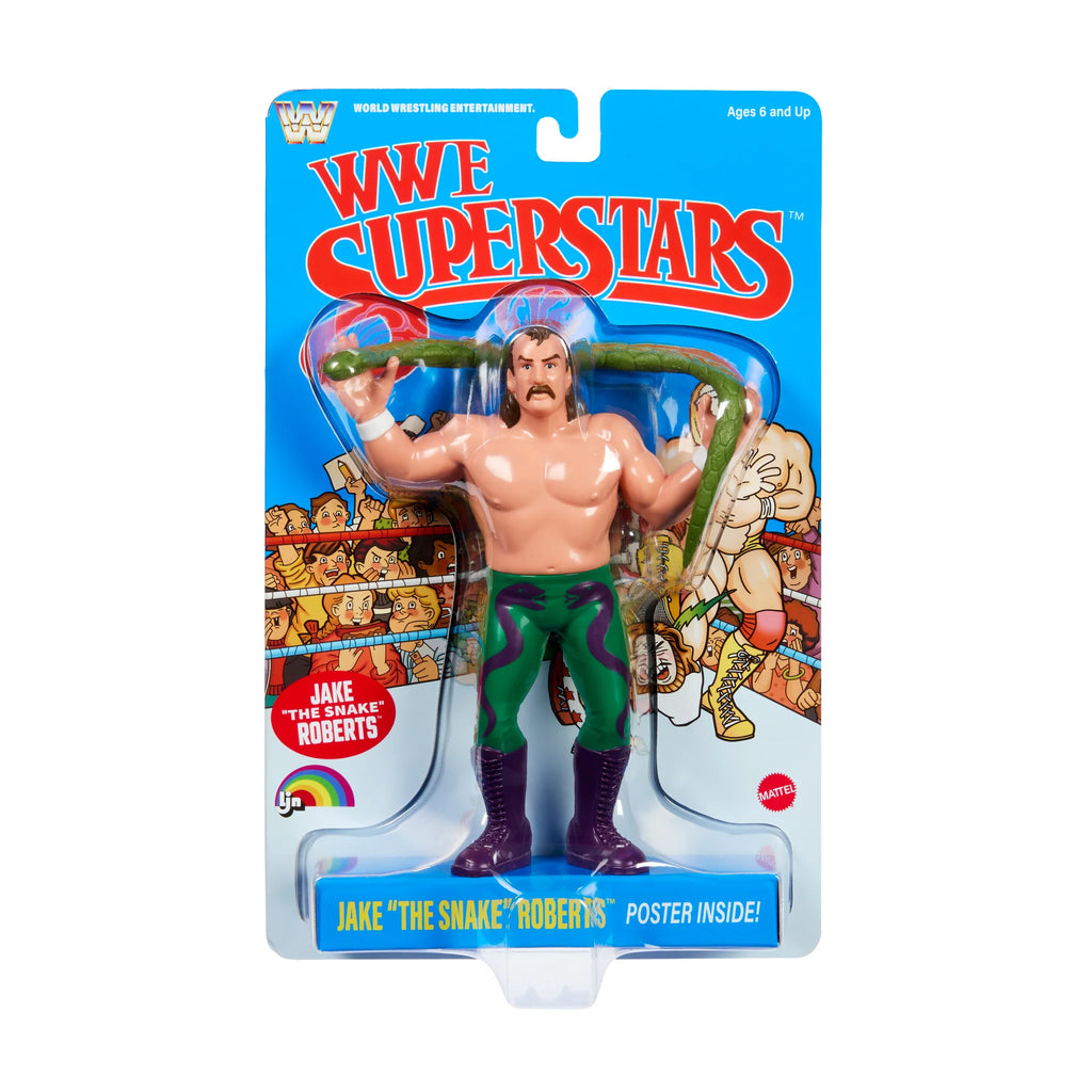 Jake The Snake Roberts WWE LJN Series 3 Retro Action Figure 2026