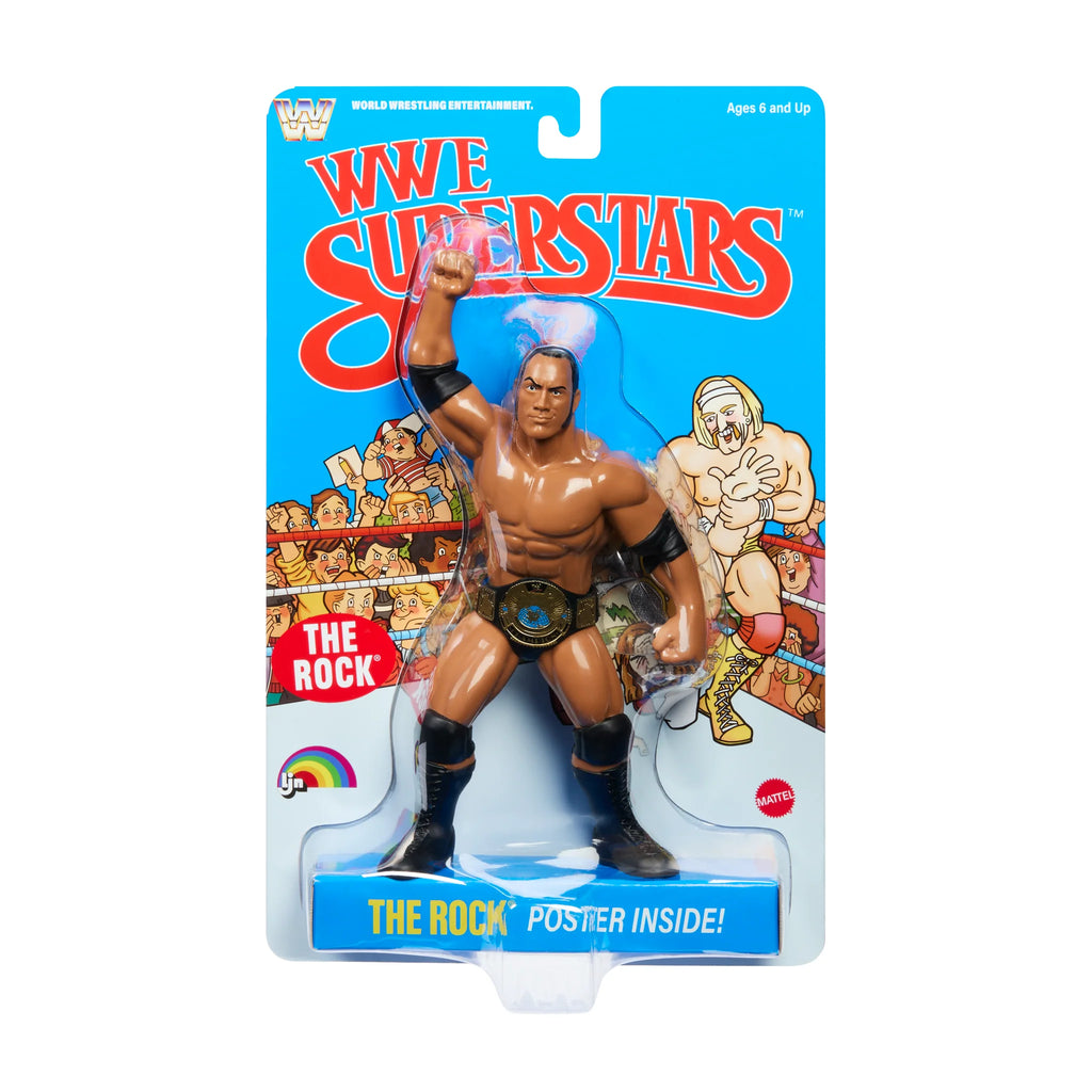 The Rock WWE LJN Series 3 Retro Action Figure 2026