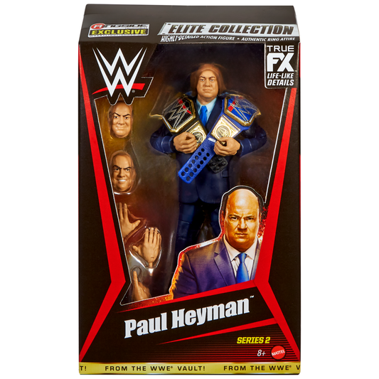 PREORDER Paul Heyman - WWE From the Vault Exclusive Series 2