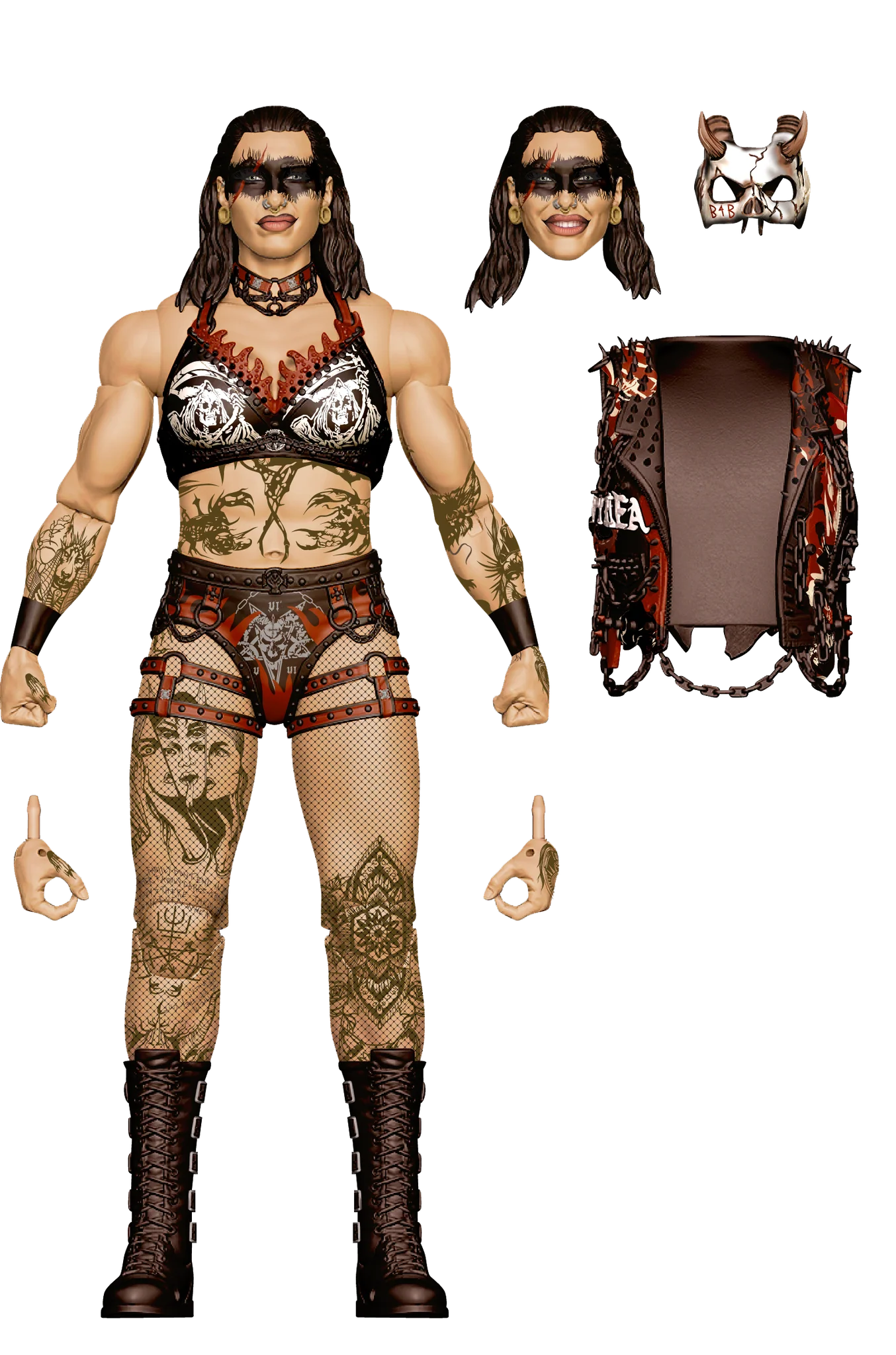 PREORDER Rhea Ripley - WWE Ultimate Edition 30 Action Figure