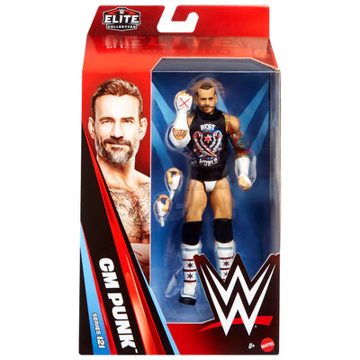 Ships 9/9/25 CM Punk - WWE Elite 121 Action Figure