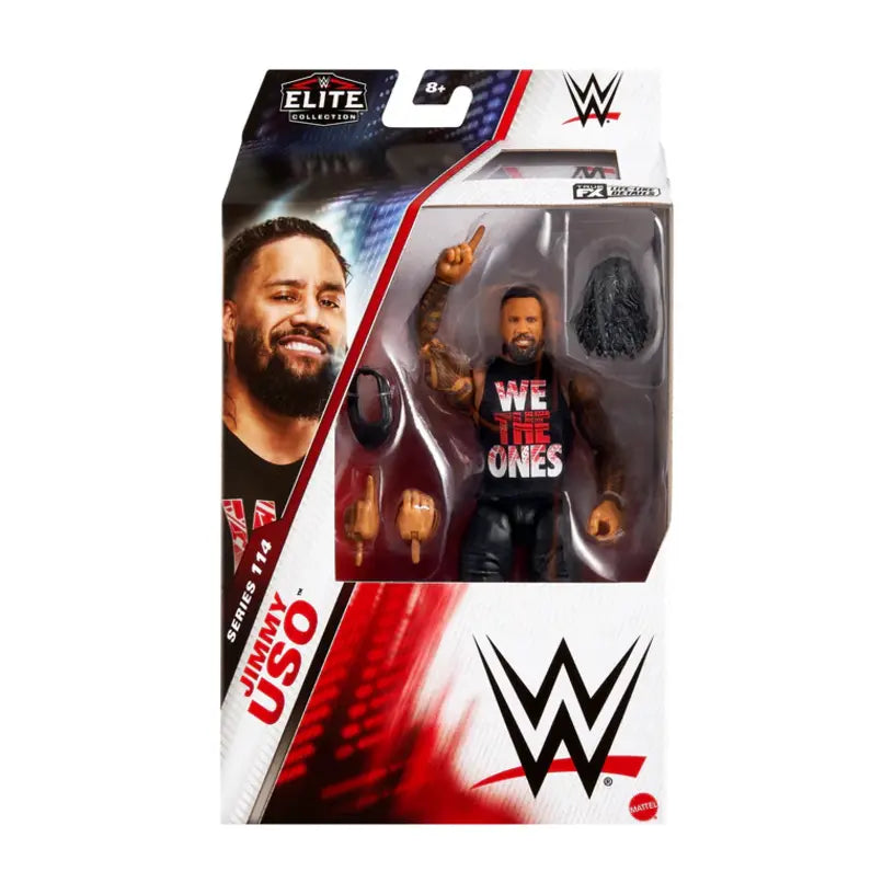 Jimmy Uso WWE Elite 114 Action Figure Mattel