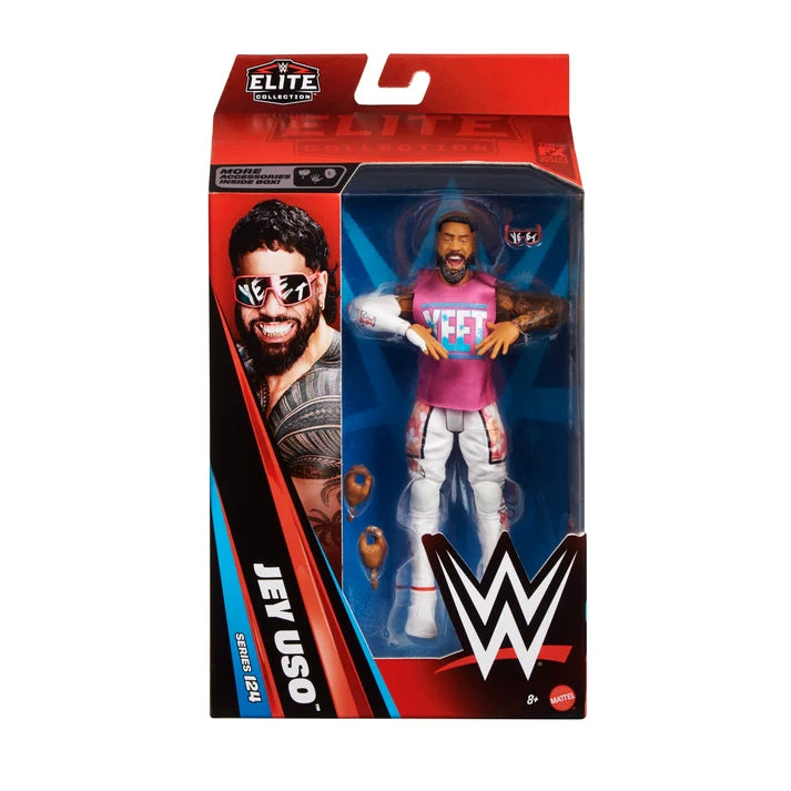 Jey Uso WWE Elite 124 Action Figure Mattel
