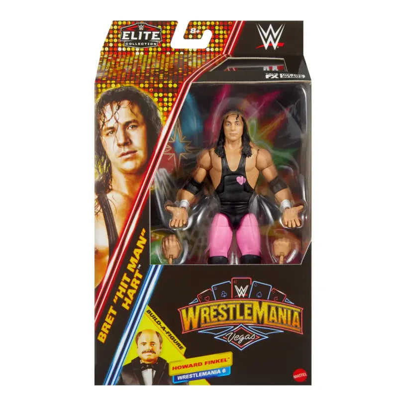 Bret The Hitman Hart WWE Elite Wrestlemania 41 Action Figure