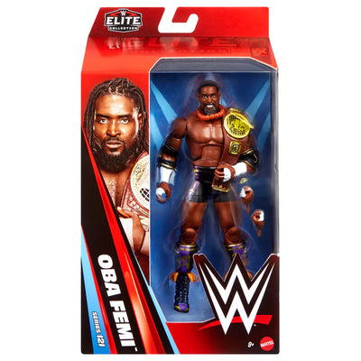 Ships 9/9/25 Oba Femi - WWE Elite 121 Action Figure