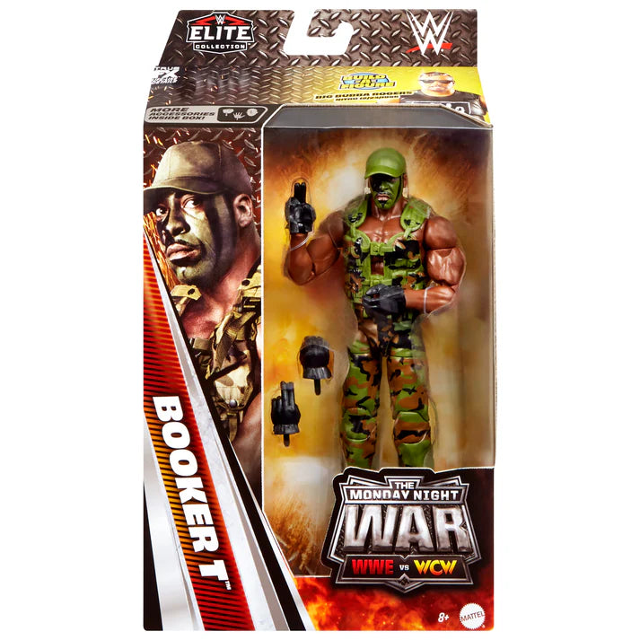 PREORDER Booker T - WWE Elite Monday Night Wars Action Figure