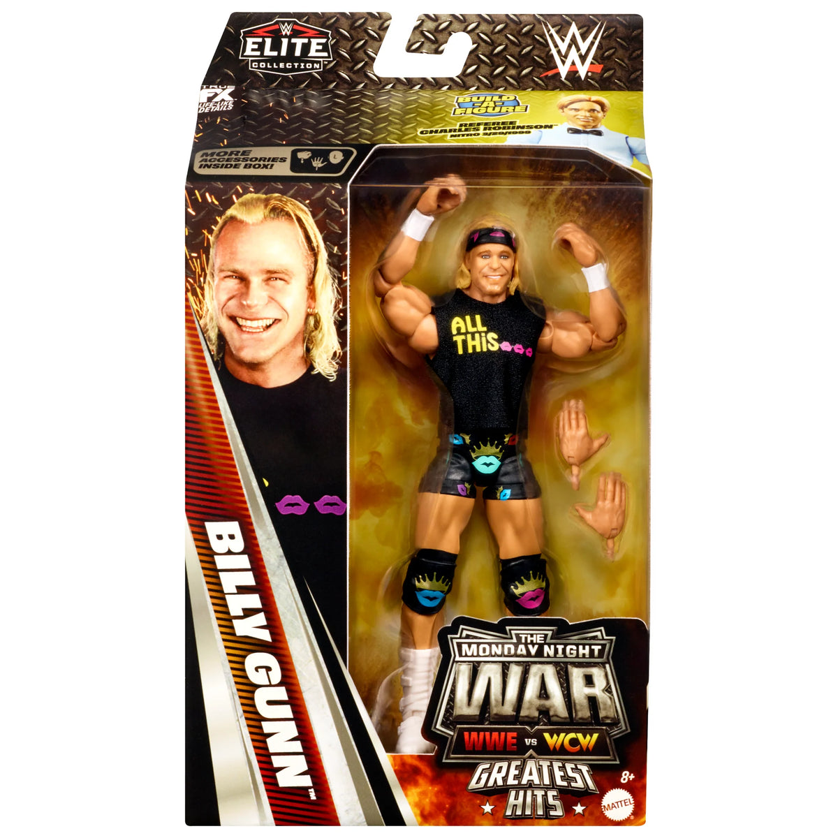 Billy Gunn WWE Elite Monday Night Wars Action Figure Mattel