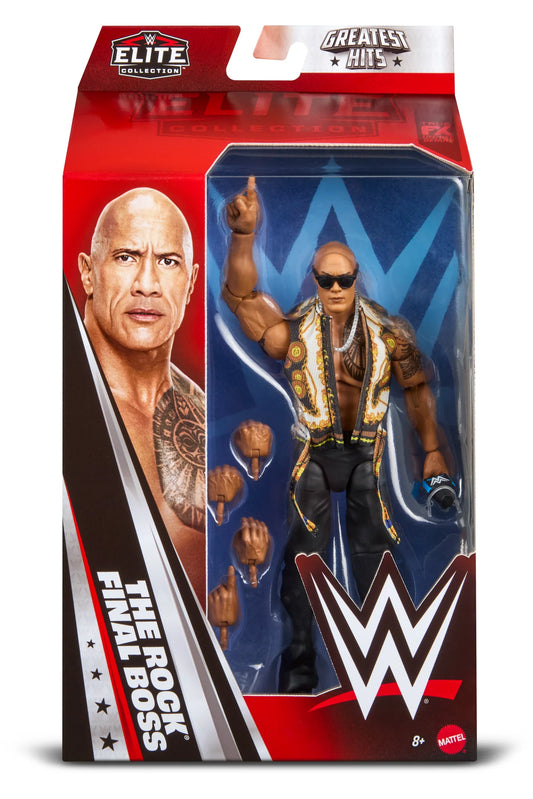 WWE The Rock Elite Collection Greatest Hits Action Figure