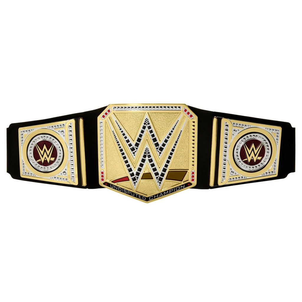 WWE Undisputed Universal Championship Kids Title Belt Roleplay Toy Adjustable