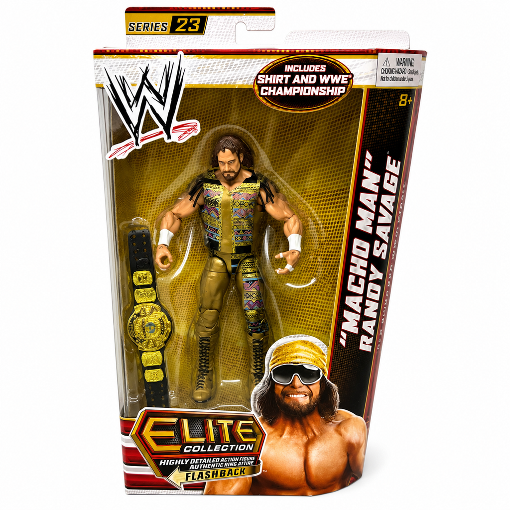 Macho Man Randy Savage WWE Elite 23 Action Figure Mattel