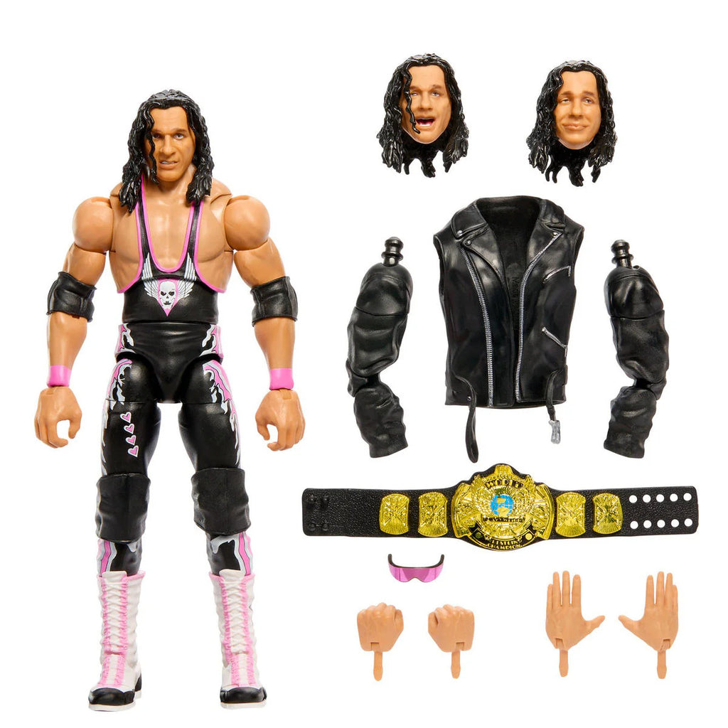 Bret Hart WWE Ultimate Edition Best Of 9 Action Figure Mattel